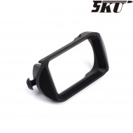 Compact magwell black for glock 17/18 gas pistol 5ku (5ku-gb-467-bk)