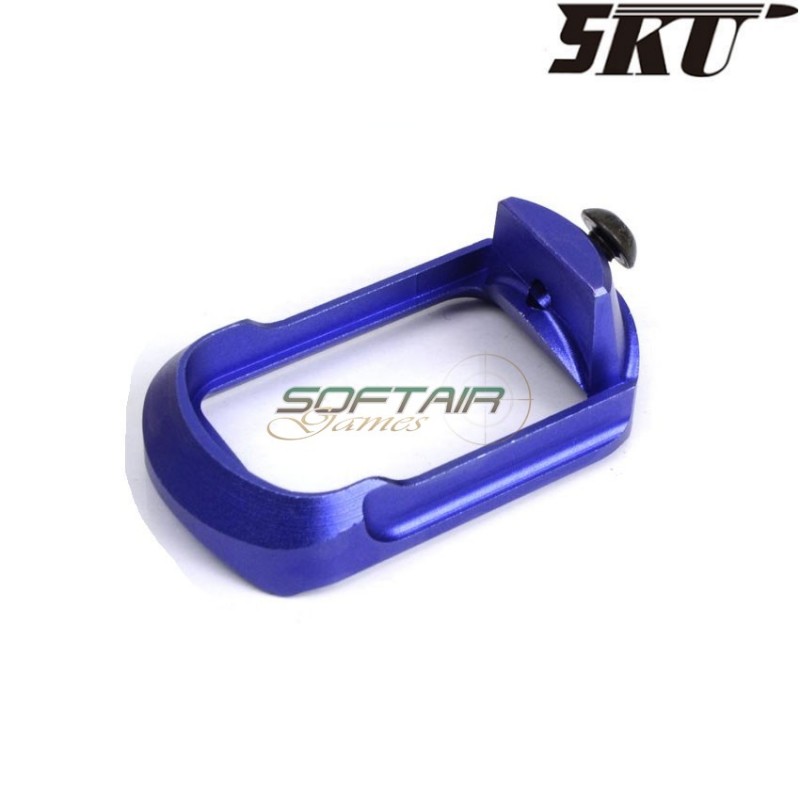 Compact magwell blue for glock 17/18 gas pistol 5ku (5ku-gb-467-bu)