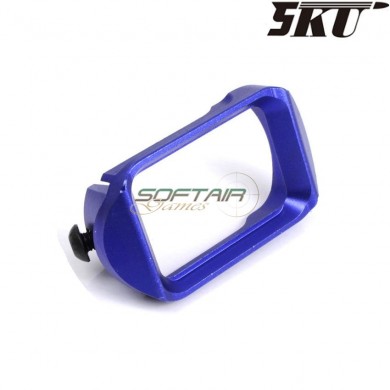 Minigonna compact blue per pistola a gas glock 17/18 5ku (5ku-gb-467-bu)