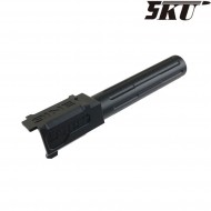 Canna esterna 9ine style black per pistola g19 5ku (5ku-gb-469-bk)