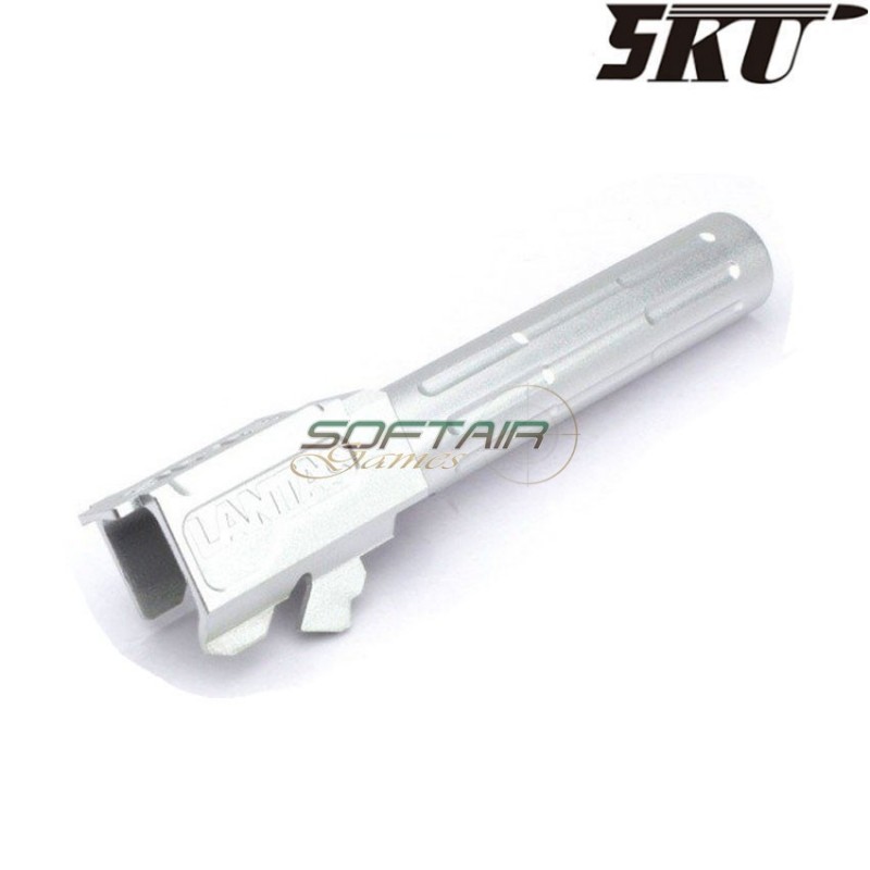 9ine style silver outer barrel for pistol vfc/umarex g19 5ku (5ku-gb-472-s) 9ine style silver outer barrel for pistol vfc/umarex g19 5ku (5ku-gb-472-s)