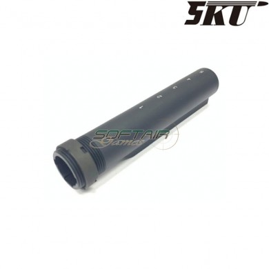 Aluminum stock tube for m4 electric gun 5ku (5ku-77)