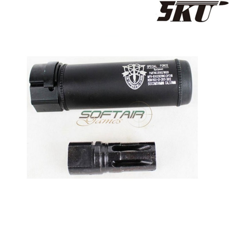 Silenziatore black SOCOM MINI SFire style type a 5ku (5ku-139-a)