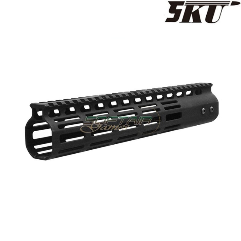 Aluminum nsr 11" LC rail black 5ku (5ku-234-11)