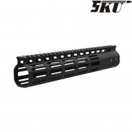 Alluminio nsr 11" LC rail black 5ku (5ku-234-11) Alluminio nsr 11" LC rail black 5ku (5ku-234-11)
