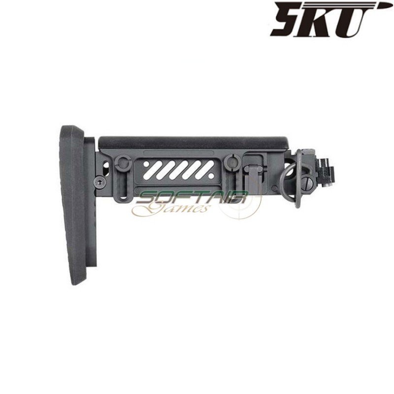 ZENITCO style PT-1 GEN.2 folding stock black for ak electric gun 5ku (5ku-262) ZENITCO style PT-1 GEN.2 folding stock black for ak electric gun 5ku (5ku-262)