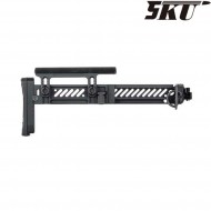 ZENITCO style PT-1 GEN.2 folding stock black for ak electric gun 5ku (5ku-262) ZENITCO style PT-1 GEN.2 folding stock black for ak electric gun 5ku (5ku-262)