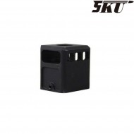 Compensatore black stubby comp. per pistola g17/g18 5ku (5ku-gb-448-bk) Compensatore black stubby comp. per pistola g17/g18 5ku (5ku-gb-448-bk)