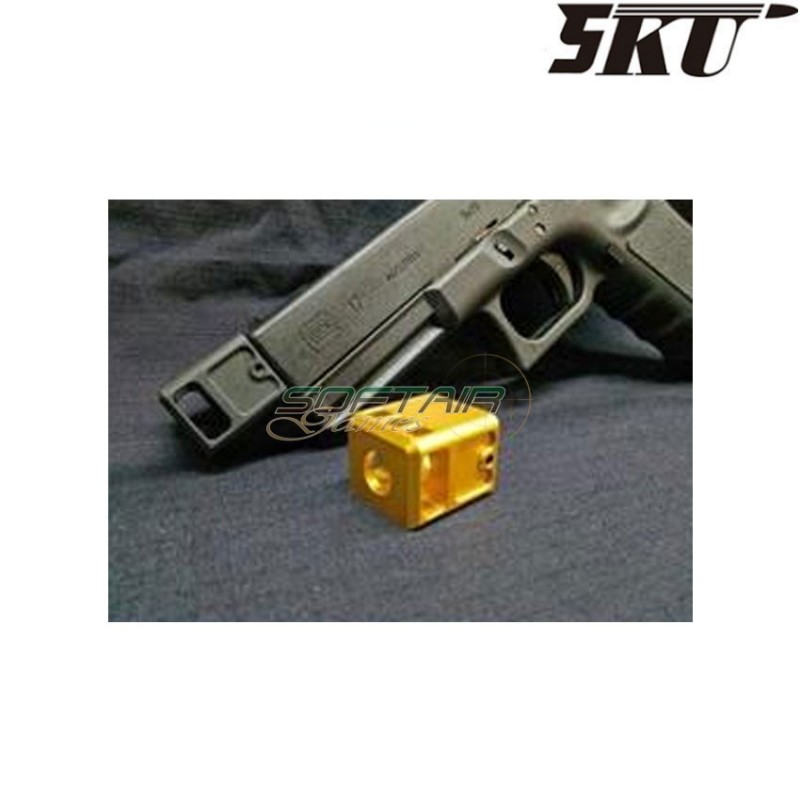 Compensatore black stubby comp. per pistola g17/g18 5ku (5ku-gb-448-bk) Compensatore black stubby comp. per pistola g17/g18 5ku (5ku-gb-448-bk)
