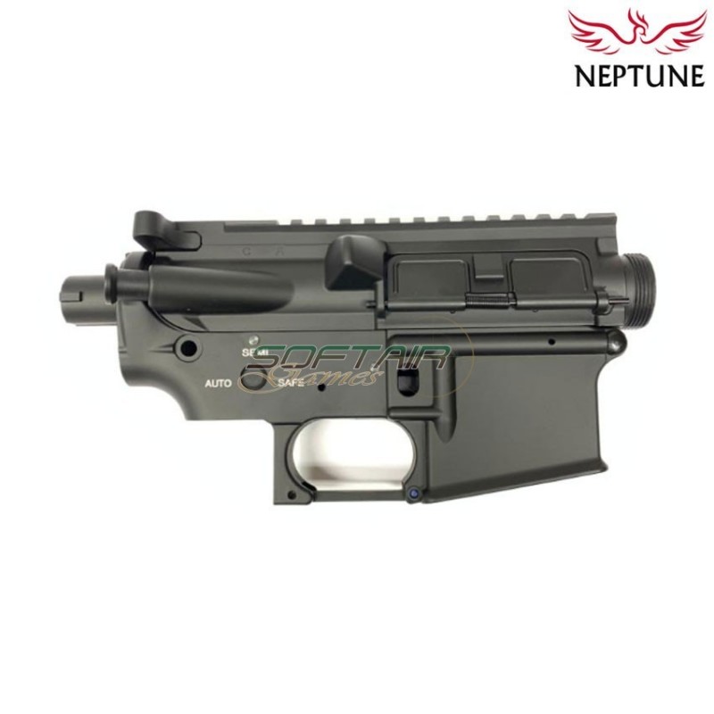 Body m4 aeg black in metal standard type neptune (nte-001a)