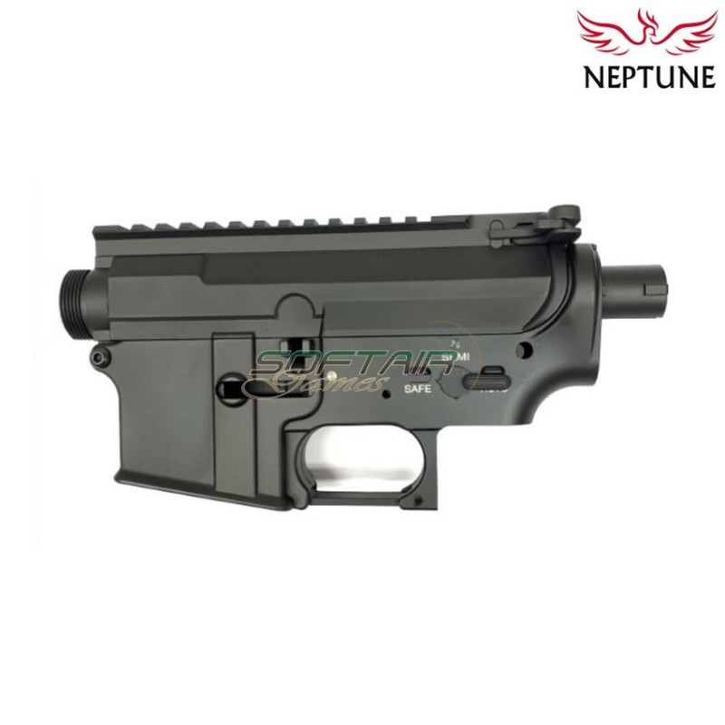 Body m4 aeg black in metallo mur type neptune (nte-129a)