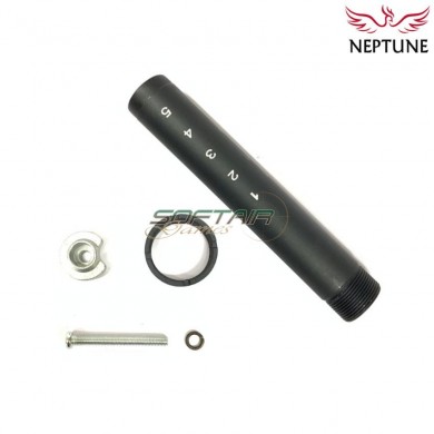 Metal stock tube for m4 aeg neptune (nte-021)