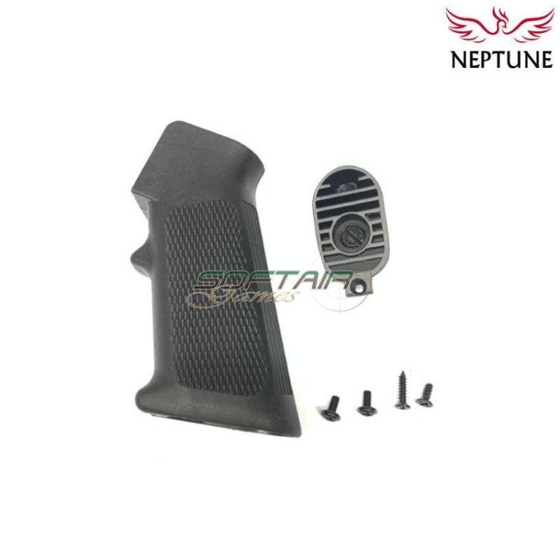 Grip m4 type black per aeg neptune (nte-013)