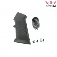 Grip m4 type black per aeg neptune (nte-013)