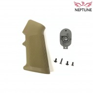 Grip m4 type dark earth per aeg neptune (nte-013-de)
