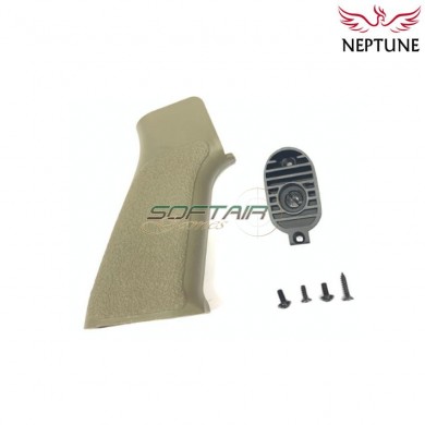 Grip 416 type dark earth per aeg neptune (nte-102-de)