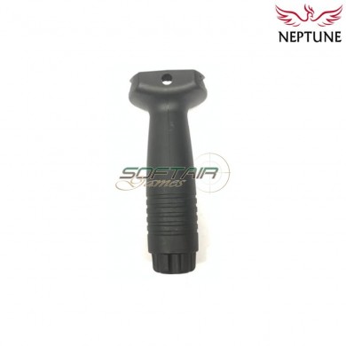 Front vertical grip mk18 style black per weaver 20mm neptune (nte-037)