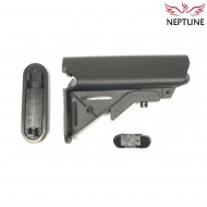 Calcio crane black per m4 aeg neptune (nte-040)