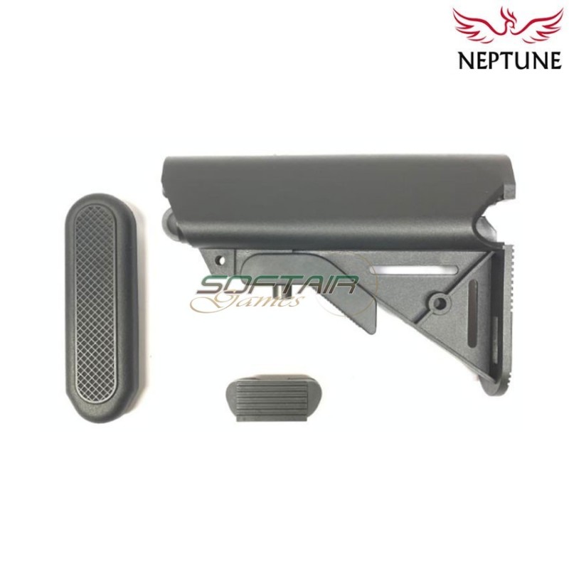 Crane black stock for m4 aeg neptune (nte-040) Crane black stock for m4 aeg neptune (nte-040)