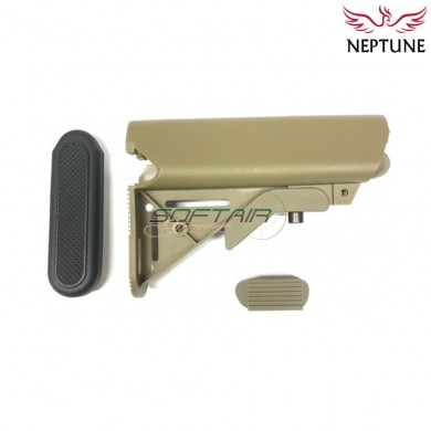 Crane dark earth stock for m4 aeg neptune (nte-040-de)