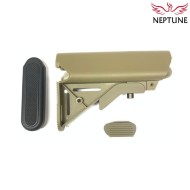 Crane dark earth stock for m4 aeg neptune (nte-040-de)