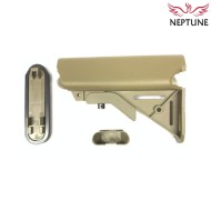 Crane dark earth stock for m4 aeg neptune (nte-040-de)