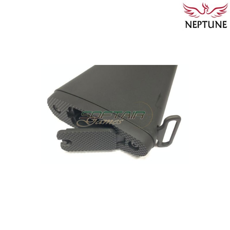 Fixed stock long m16 type 1 black for aeg neptune (nte-041)