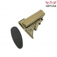 Calcio vltor dark earth per m4 aeg neptune (nte-103-de)