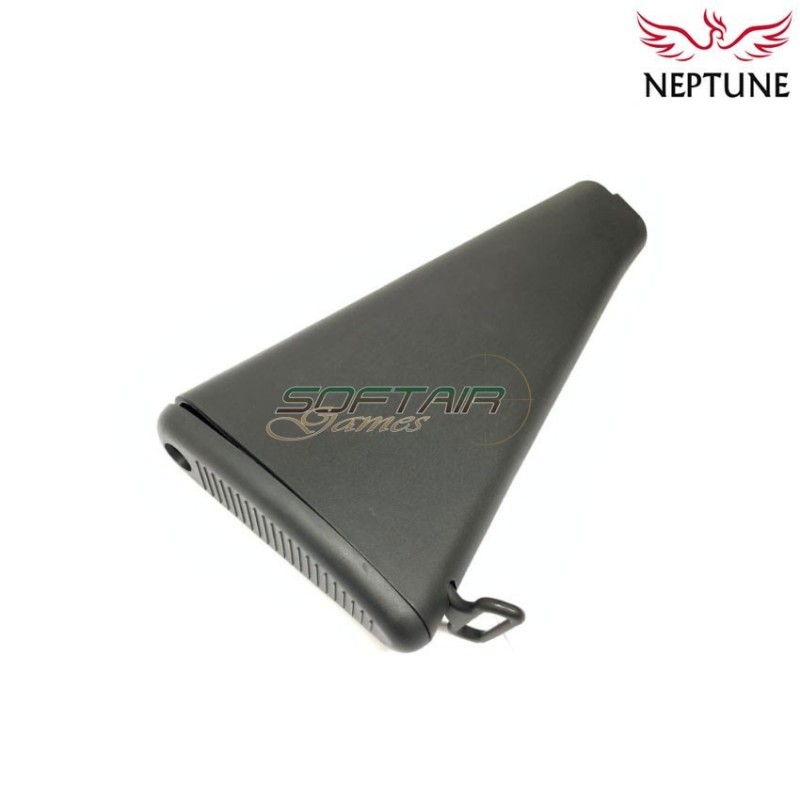 Fixed stock long m16 type 2 black for aeg neptune (nte-188)