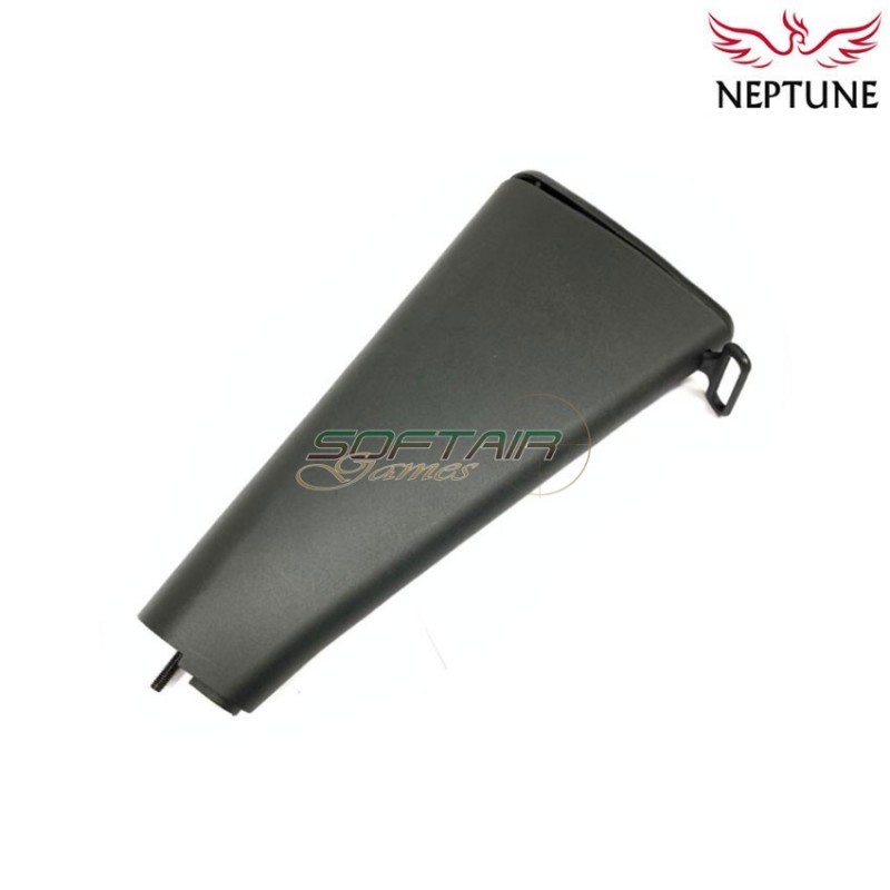 Fixed stock long m16 type 2 black for aeg neptune (nte-188)