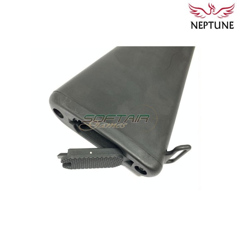 Calcio fisso lungo m16 type 3 black per aeg neptune (nte-189)
