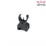 Tacca di mira anteriore black 416 style per weaver 20mm neptune (nte-410)