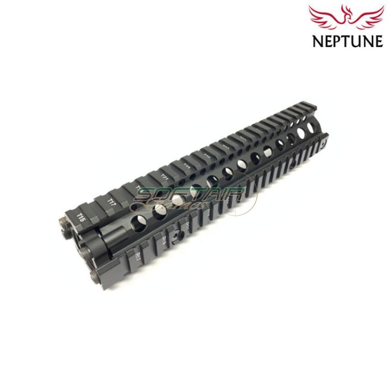 Rail mk18 9" black for aeg neptune (nte-516-9)
