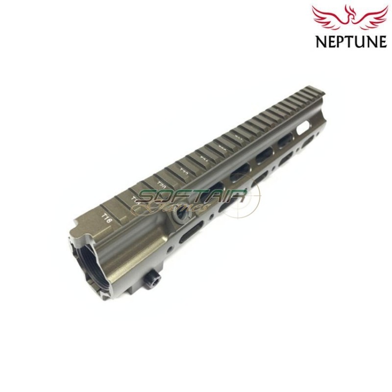 Rail 416 geissele 10.5" bronze per aeg neptune (nte-402-10.5-bn)
