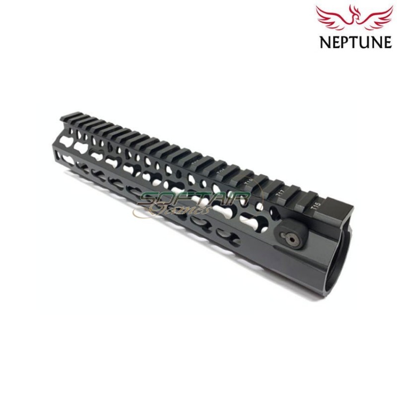 Rail bcm 9" black per aeg neptune (nte-213-9)