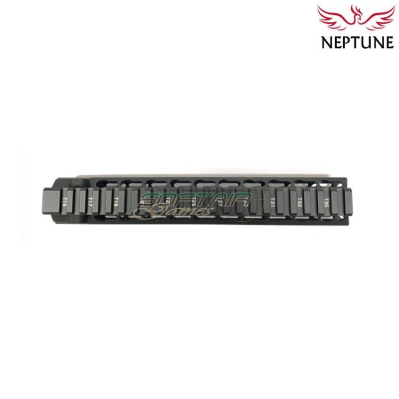 Rail bcm 9" black per aeg neptune (nte-213-9)