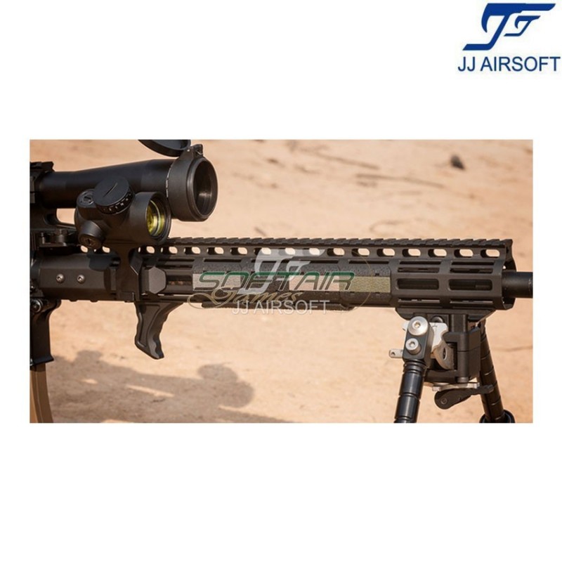 12 pezzi Type 2 LC Rail Cover Set black jj airsoft (ja-1927-bk)