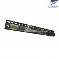 12 pezzi Type 2 KEYMOD Rail Cover Set tan jj airsoft (ja-1928-tan)