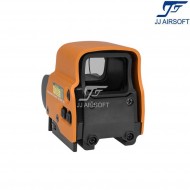 Eotech xps 3-2 style dot orange jj airsoft (ja-5063-or)