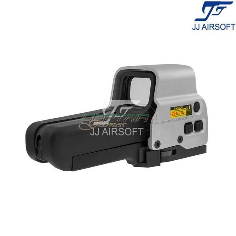 Eotech 558 style dot silver jj airsoft (ja-5064-sv)