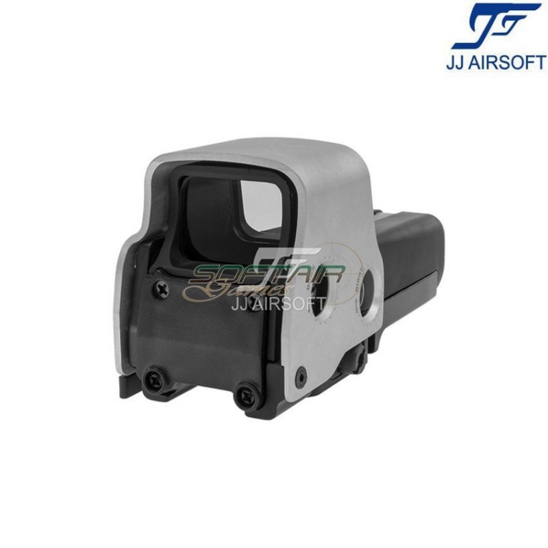 Eotech 558 style dot silver jj airsoft (ja-5064-sv)