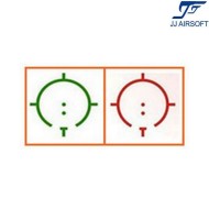 Combo set g33 & xps 3-2 tan jj airsoft (ja-5357-tan)