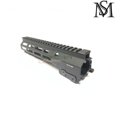 Mk16 rail 9.5" aeg geissele style black LC milsim series (ms-203-bk)