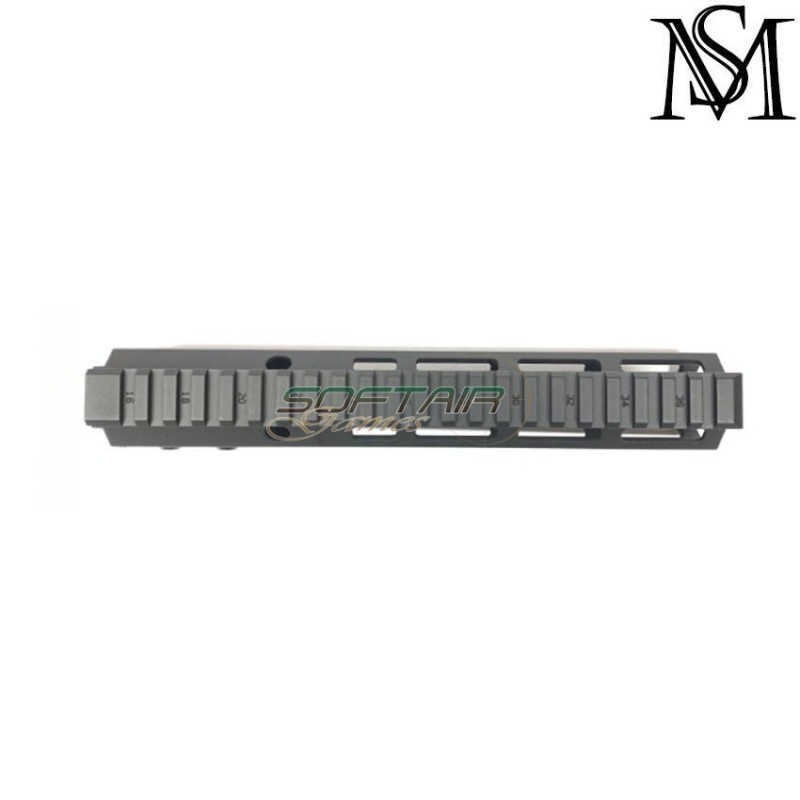 Mk16 rail 9.5" aeg geissele style black LC milsim series (ms-203-bk) Mk16 rail 9.5" aeg geissele style black LC milsim series (ms-203-bk)