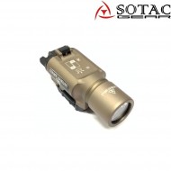 Torcia x300 dark earth sotac gear (sg-sd-001-de)
