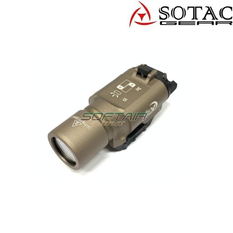 Torcia x300 dark earth sotac gear (sg-sd-001-de)
