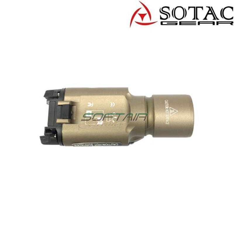 Flashlight x300 dark earth sotac gear (sg-sd-001-de)