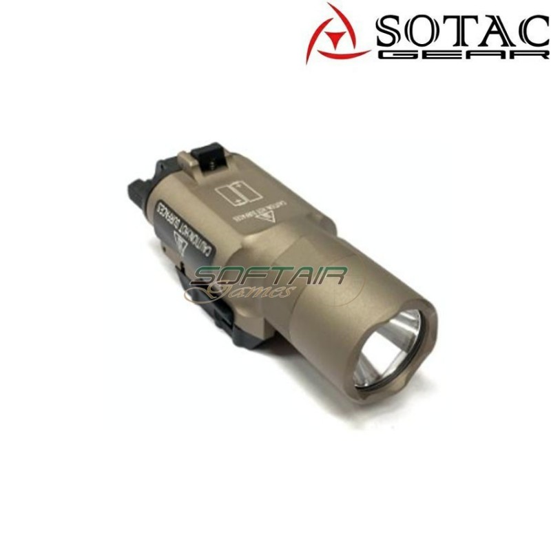 Flashlight x300u dark earth sotac gear (sg-sd-003-de)