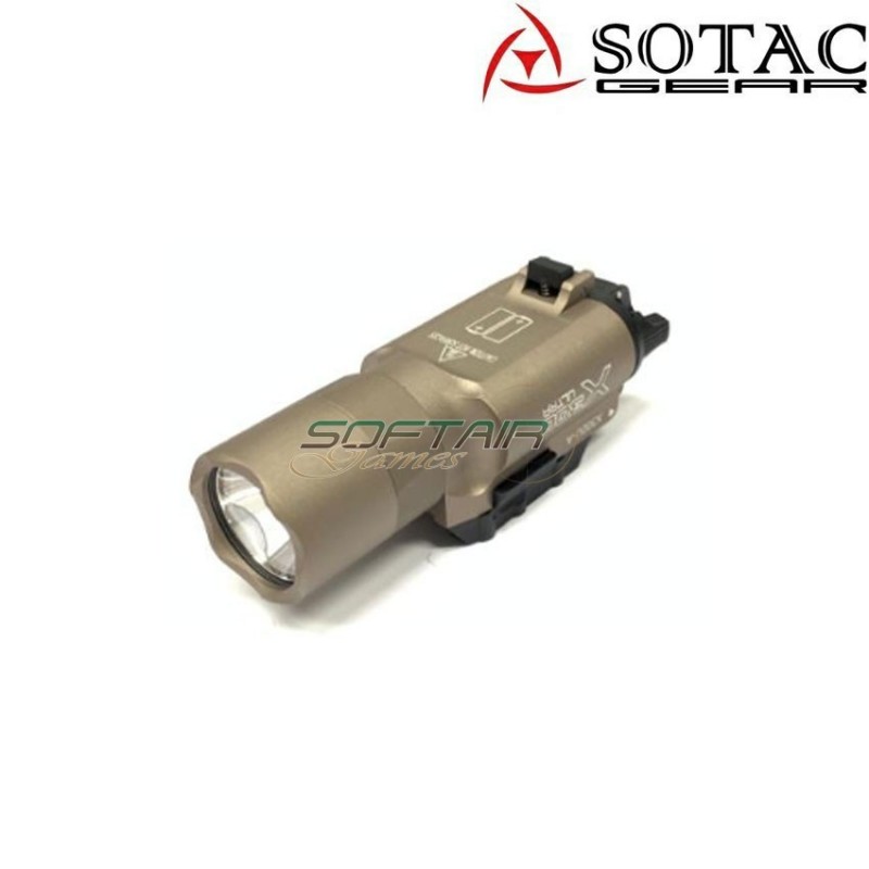 Torcia x300u dark earth sotac gear (sg-sd-003-de)