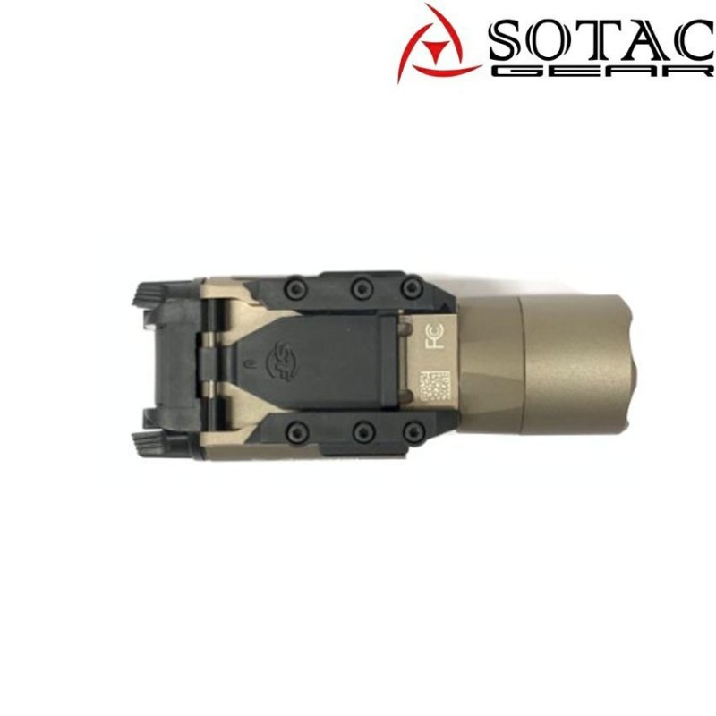 Flashlight x300u dark earth sotac gear (sg-sd-003-de)